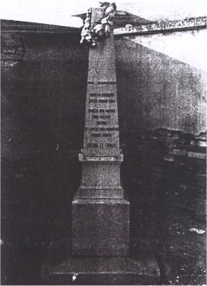 monumento eretto a memoria dei caduti della &quot;Battaglia di San Giorgio&quot;